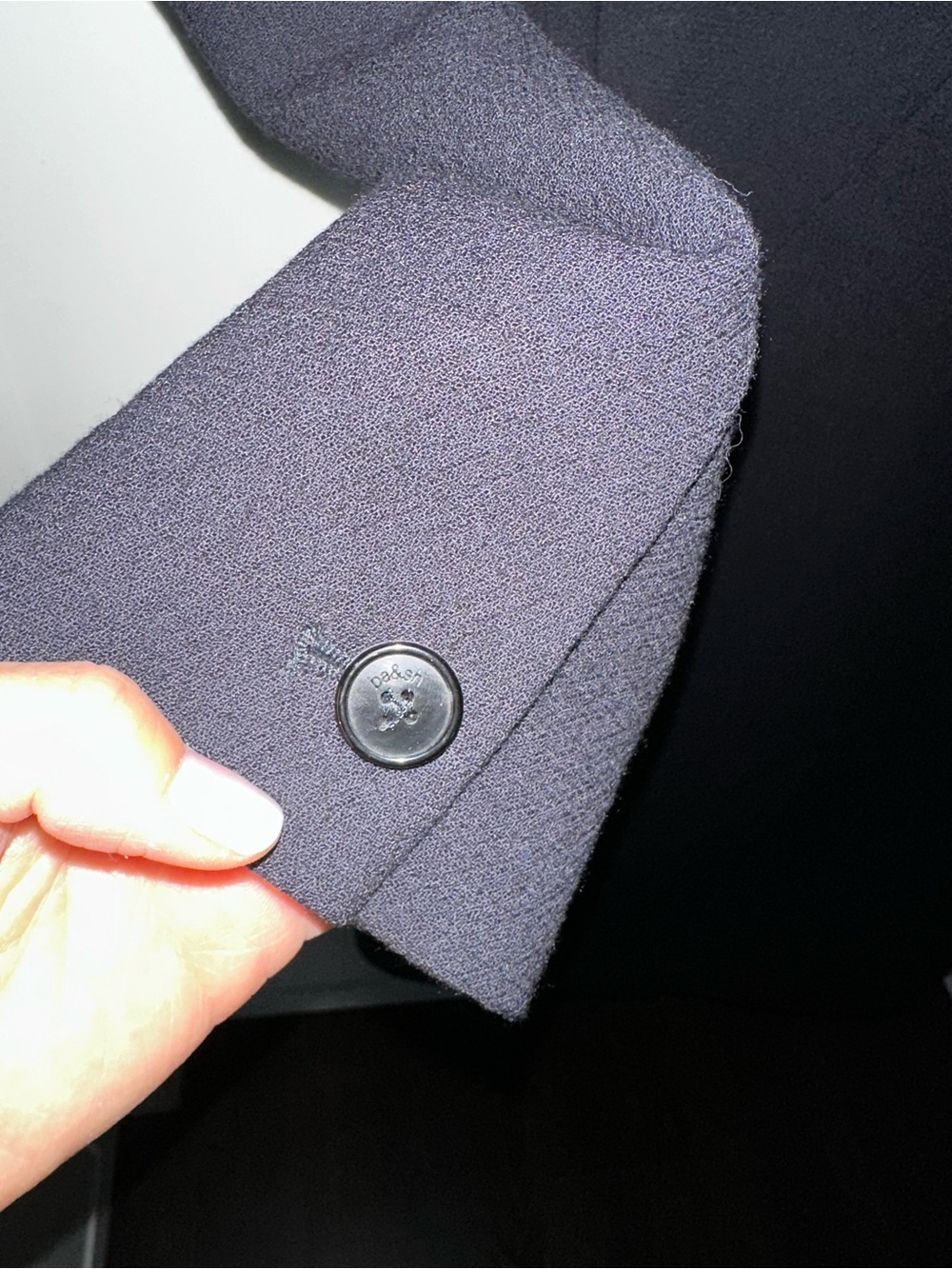 ba&sh Long Single-Button Coat - Picture 4 of 8